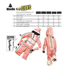 Load image into Gallery viewer, Weedo Kids Snowsuit FLAMINGDO