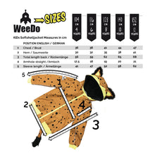 Load image into Gallery viewer, WeeDo Kids Rain Jacket Bunny - LAST ONE LEFT - SIZE 128CM
