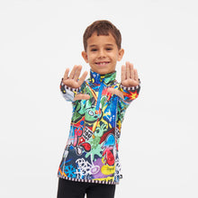 Load image into Gallery viewer, Weedo Kids Base Layer Top Cosmo Spraypaint
