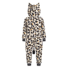 Load image into Gallery viewer, Weedo Kids Fleece Jumpsuit CheetahDo
