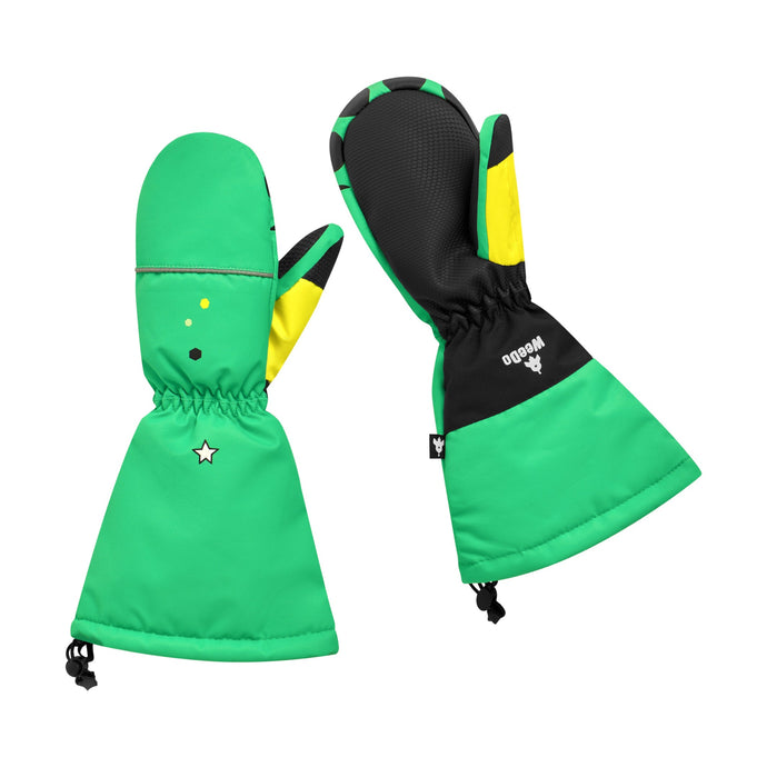 Weedo Kids Mitten Mondo Green