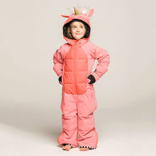 Load image into Gallery viewer, Weedo Kids Unicorn Snowsuit UNIDO GOLD - LAST SIZE LEFT - SIZE 92-104cm

