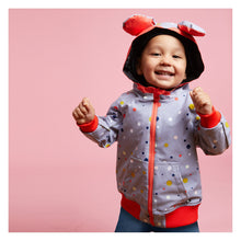 Load image into Gallery viewer, WeeDo Kids Rain Jacket Bunny - LAST ONE LEFT - SIZE 128CM
