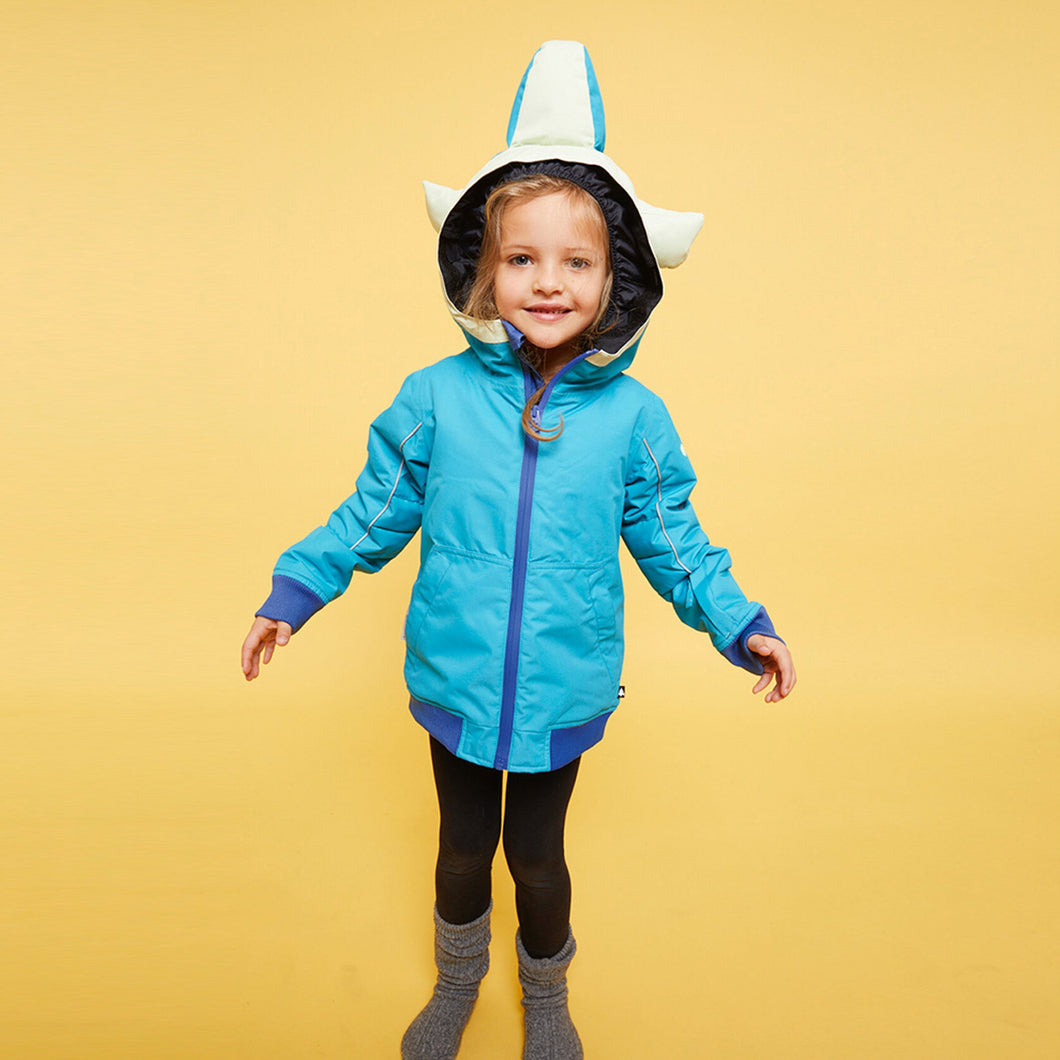 WeeDo Kids Snow Jacket Monster Blue