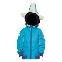 Load image into Gallery viewer, WeeDo Kids Snow Jacket Monster Blue
