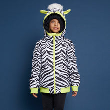 Load image into Gallery viewer, WeeDo Kids Snow Jacket Zebra
