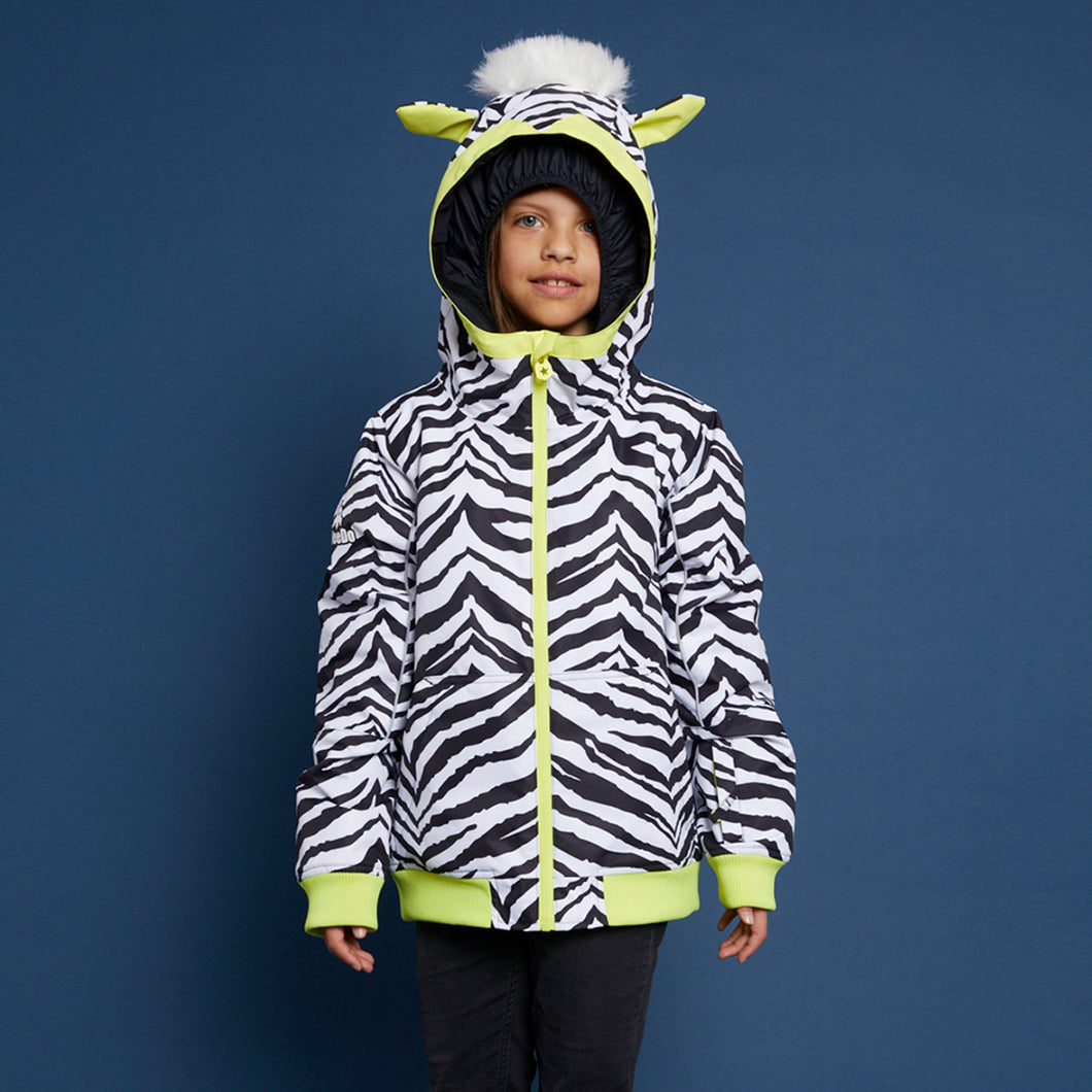WeeDo Kids Snow Jacket Zebra