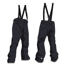 Load image into Gallery viewer, WeeDo Kids Snow Trouser Black
