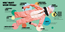 Load image into Gallery viewer, WeeDo Kids Snowsuit Unicorn - DISCONTINUED
